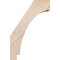 Ekena Millwork 3 1/2"W x 8"D x 12"H Imperial Smooth Knee Brace, Douglas Fir BRC04X08X12IMP00SDF - alternate 3